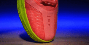 361 Degrees BIG3 Future tested in hand - forefoot materials