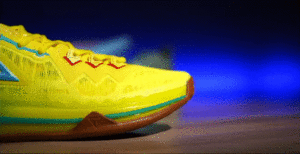 361 Degrees BIG3 Future tested in hand - spongebob