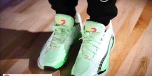 jordan luka 4 tested in hand - on foot