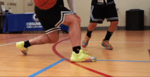 Xero X1 Barefoot Basketball Shoe tested in hand - on court grip
