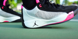 jordan luka .77 tested in hand cushion heel
