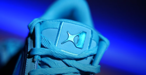Nike A'One tested in hand - tongue